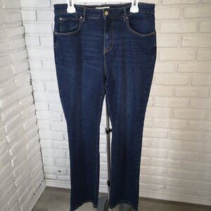Brody Jeans Ladies Size 32/31 Medium Wash High Rise Slim Boot Blue Jeans